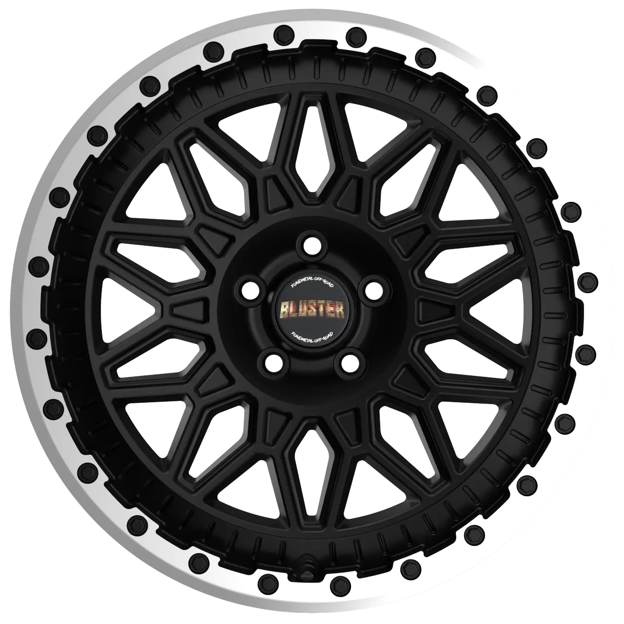 Matt Black Machined Lip
